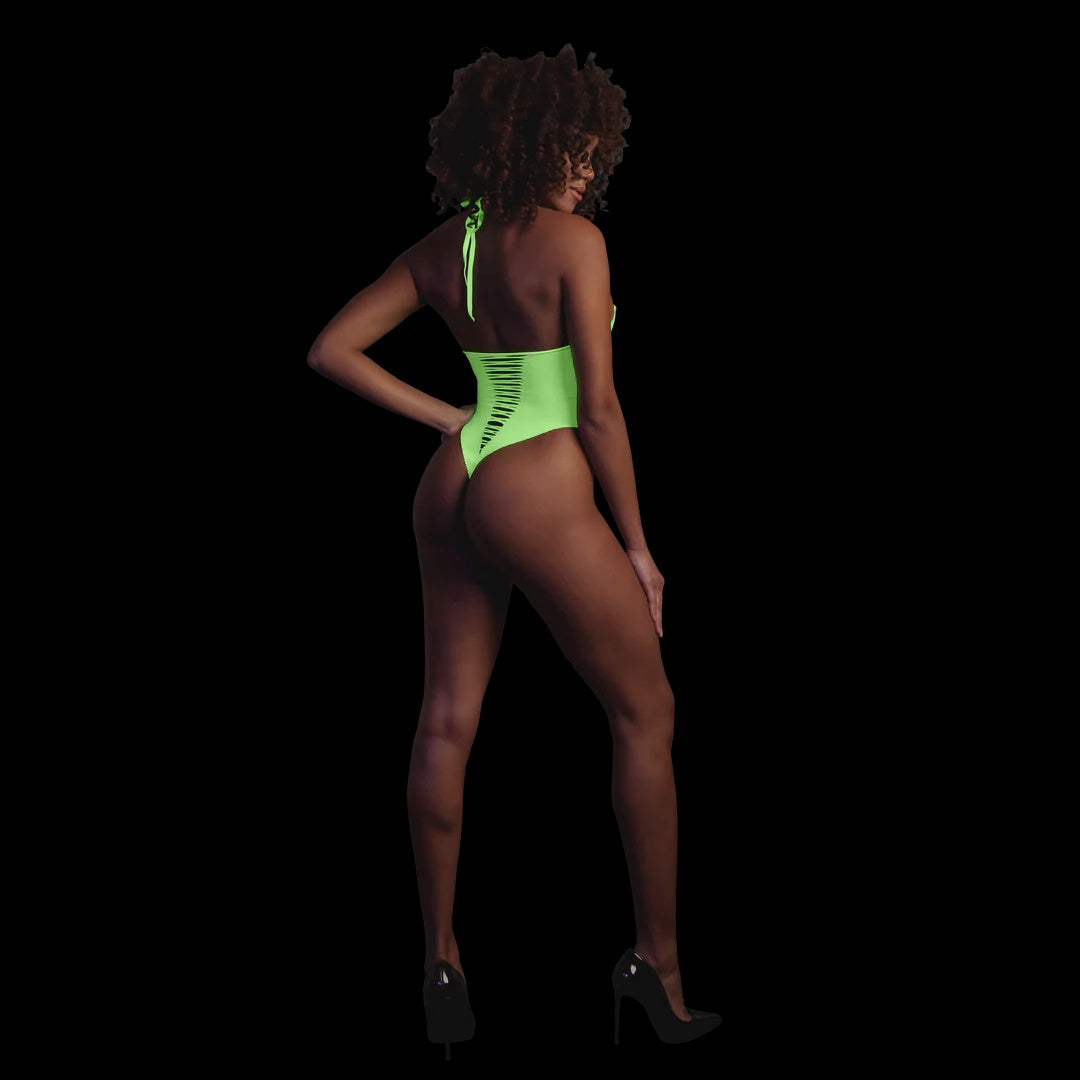 High-Cut Body - One Size - Neon Green