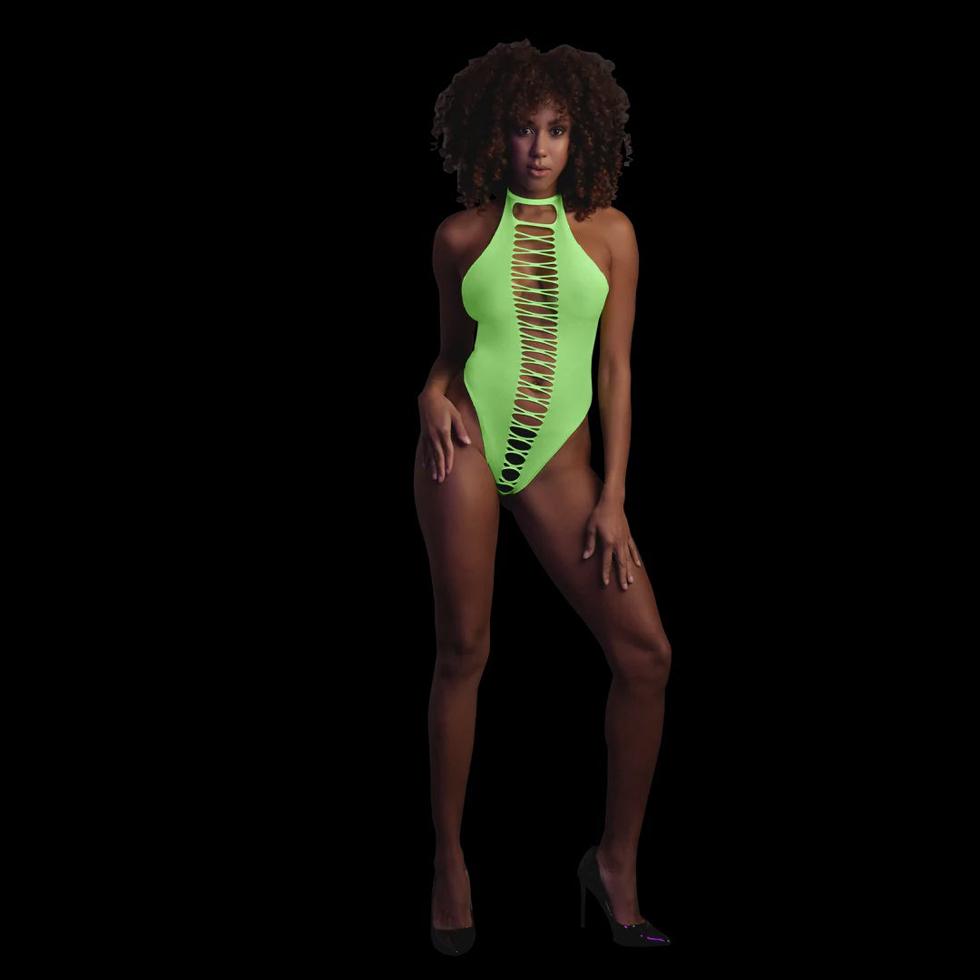 High-Cut Body - One Size - Neon Green