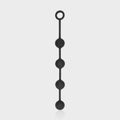 Silicone Anaalballen - Medium