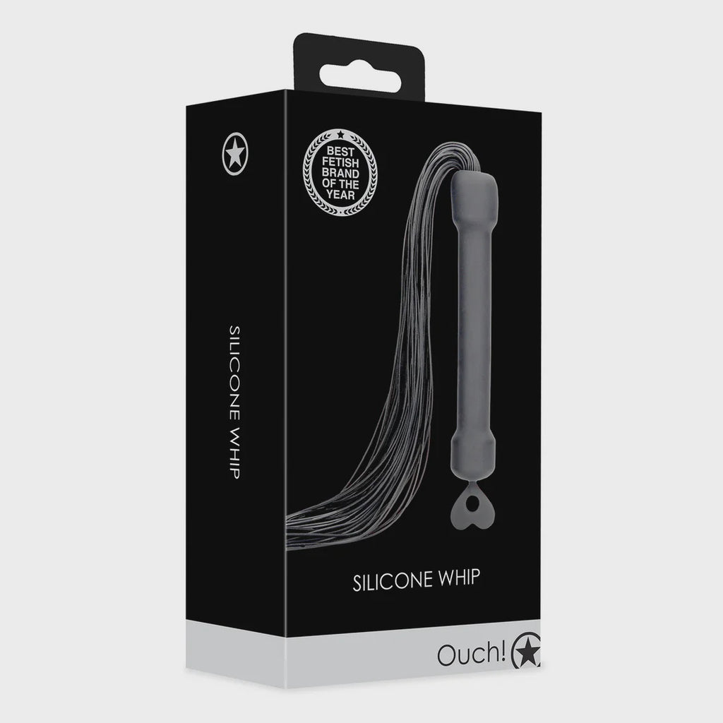 Beginners Silicone Whip - Black