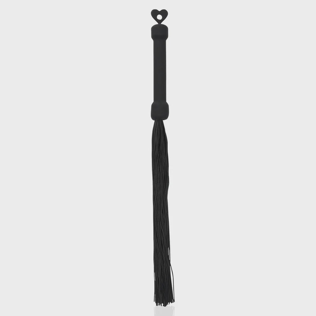 Beginners Silicone Whip - Black
