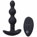 Beaded Vibe Silicone Anal Plug with Remote Control
