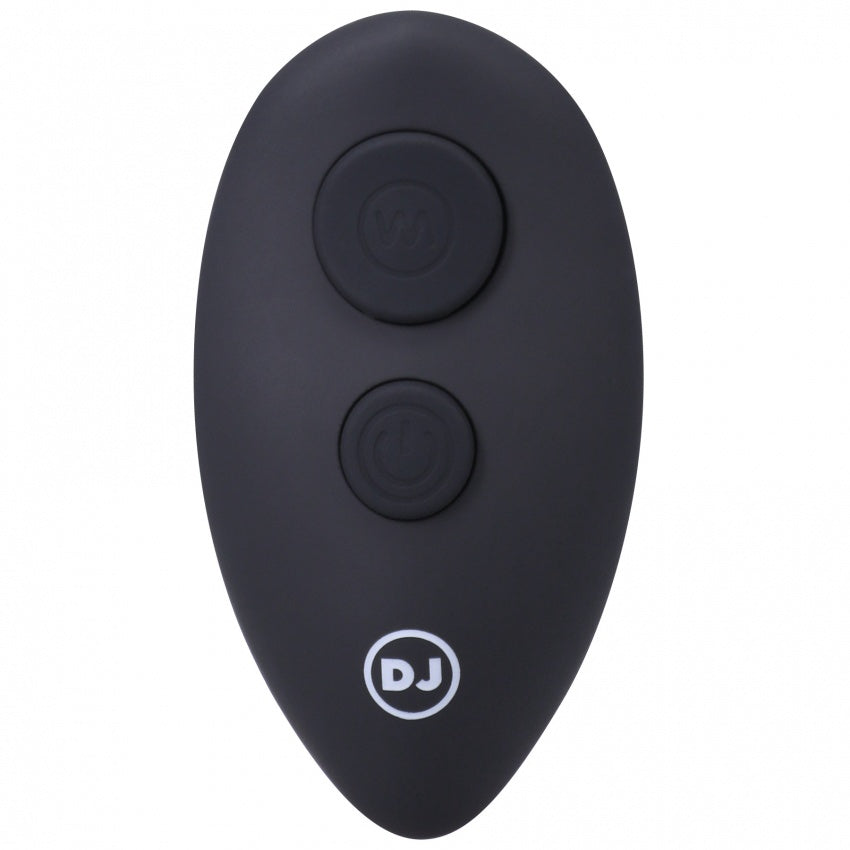 Beaded Vibe Silicone Anal Plug with Remote Control