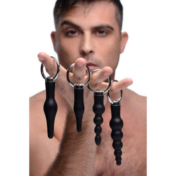 Anal  Buttplug Set 4 dlg MASTER
