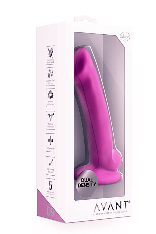 Avant D9 Ergo mini dildo magenta