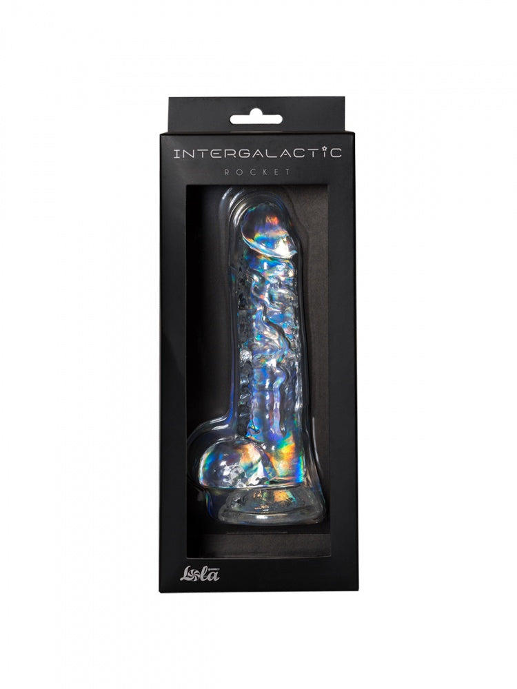 Transparante dildo Intergalactische Raket