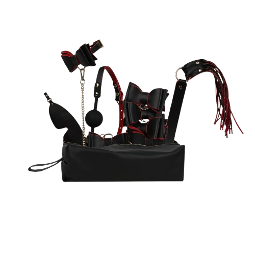 Bedroom Fantasies - Crimson & Ebony - 8-delige Luxe Set