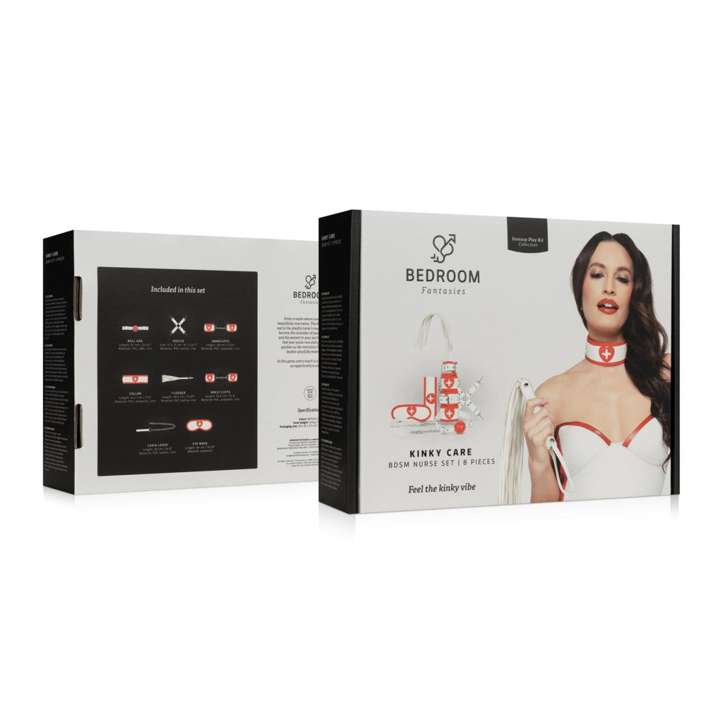 Bedroom Fantasies - Kinky Care Verpleegster SM Set - 8-delig