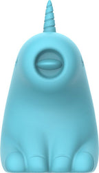 ER - Snowflake Unicorn - Clitoris Vibrator met Likkende Tong - Blauw