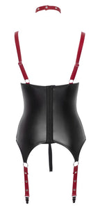 Bondage Wetlook Body Ouvert Jarretel