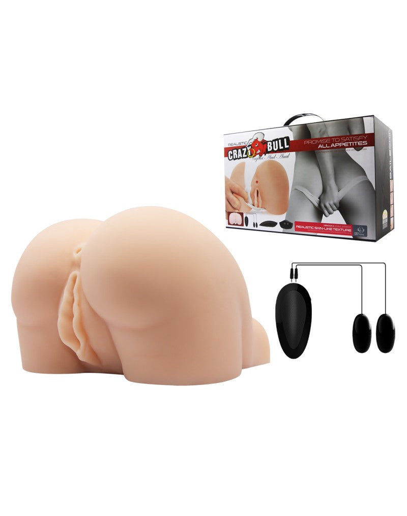 CRAZY BULL VIBRATING PUSSY  en amp ASS