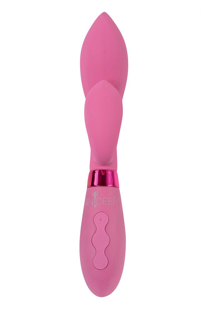Oplaadbare Vibrator Indeep Juna Magenta