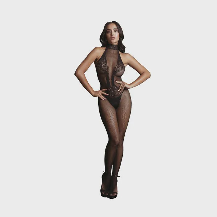 Le Désir Net en Kant Halter Bodystocking