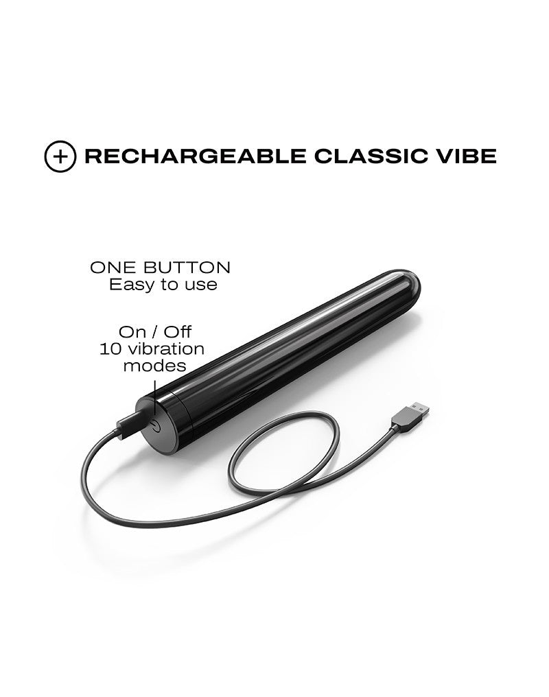 Dorcel Black Muse 2.0 Bullet vibrator - zwart