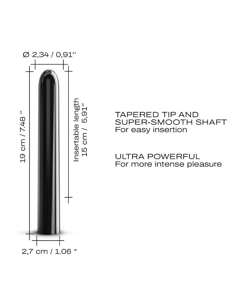 Dorcel Black Muse 2.0 Bullet vibrator - zwart