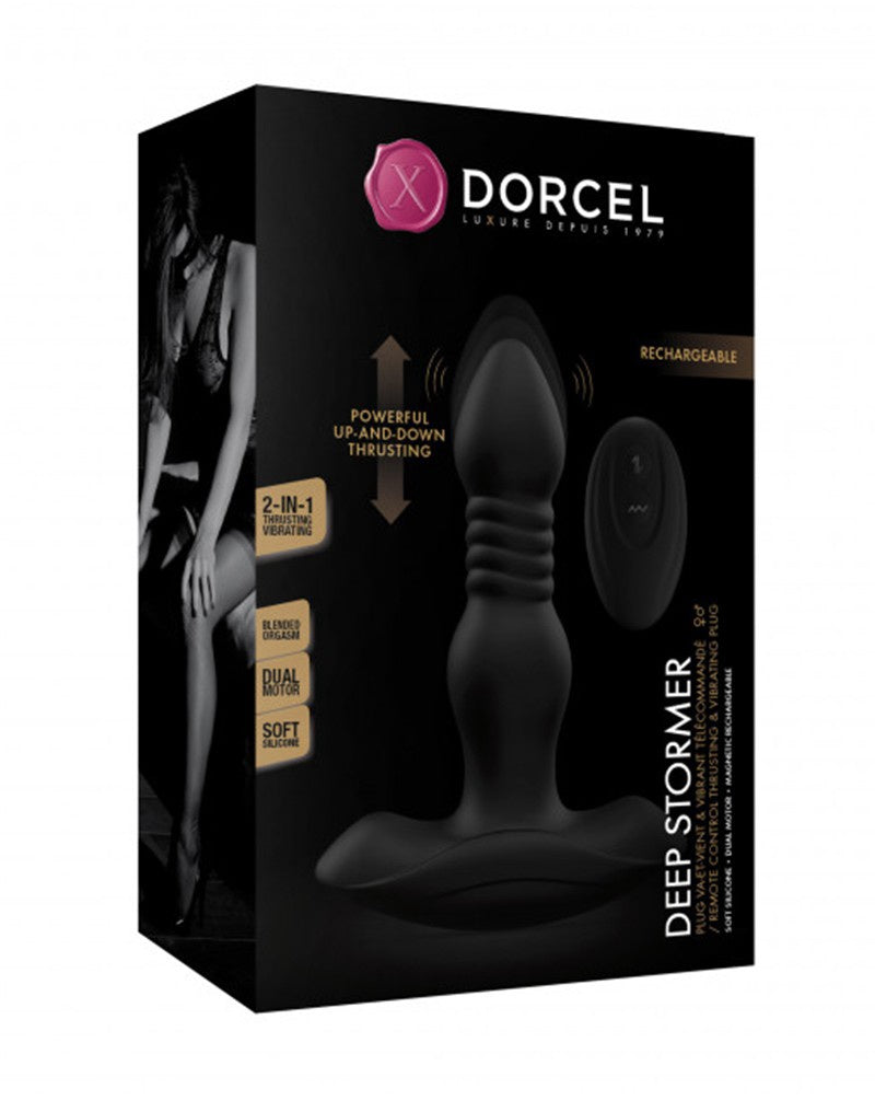 DORCEL DEEP STORMER VIBRERENDE PLUG MET AFSTANDSBEDIENING