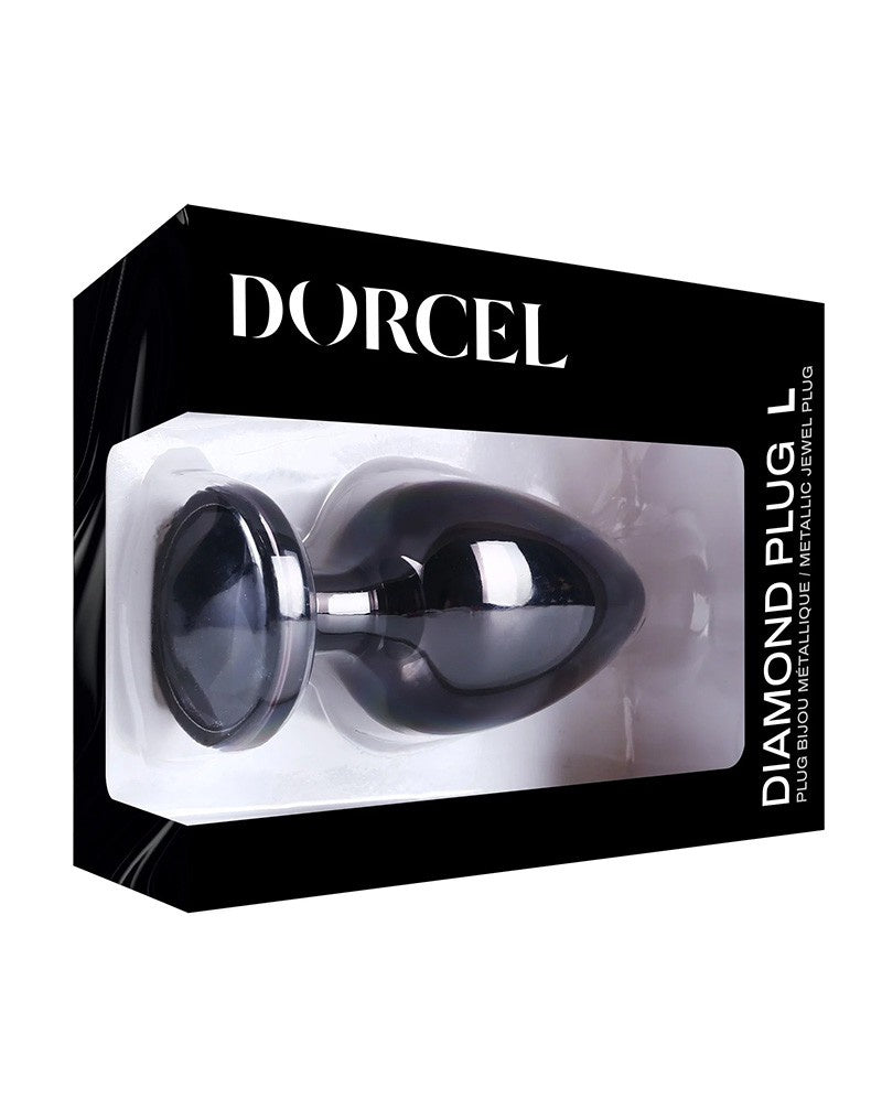 DORCEL DIAMOND PLUG MAAT L BUTT PLUG ZWART