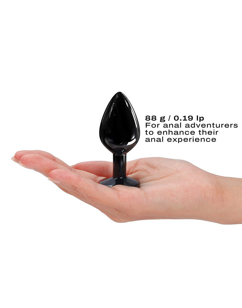 DORCEL DIAMOND PLUG MAAT M - BUTT PLUG ZWART
