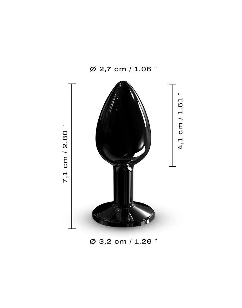 DORCEL DIAMOND PLUG MAAT S BUTT PLUG ZWART