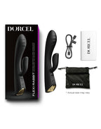 DORCEL FLEXI RABBIT VERWARMDE RABBIT VIBRATOR ZWART