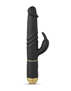 DORCEL FURIOUS RABBIT 2.0 THRUSTING EN ROTATING VIBRATOR ZWART
