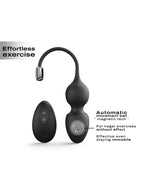 Dorcel - Love Balls - Vibrating Kegel Balls with Remote Control - Black