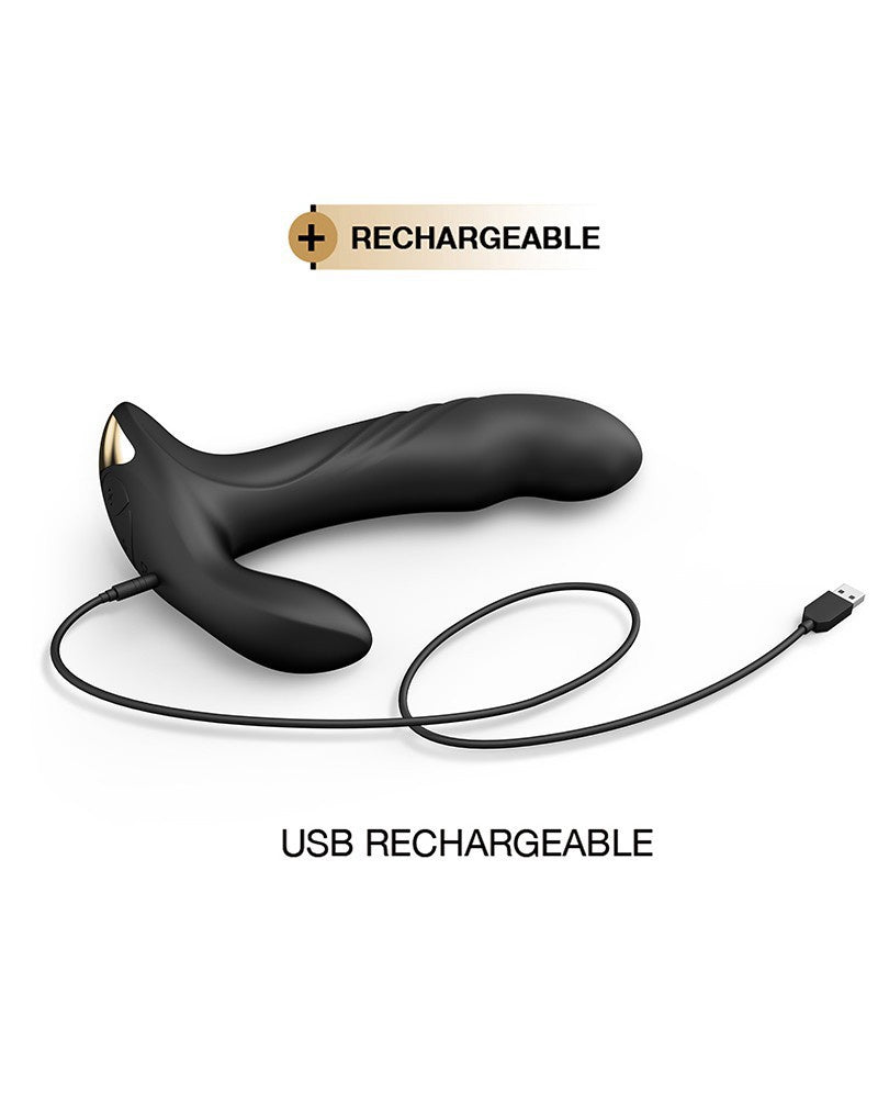 DORCEL MULTI P-JOY PROSTAAT MASSAGER MET AFSTANDSBEDIENING ZWART