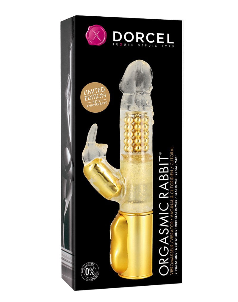 DORCEL GOLDEN ORGASMIC RABBIT LIMITED EDITION 6071090