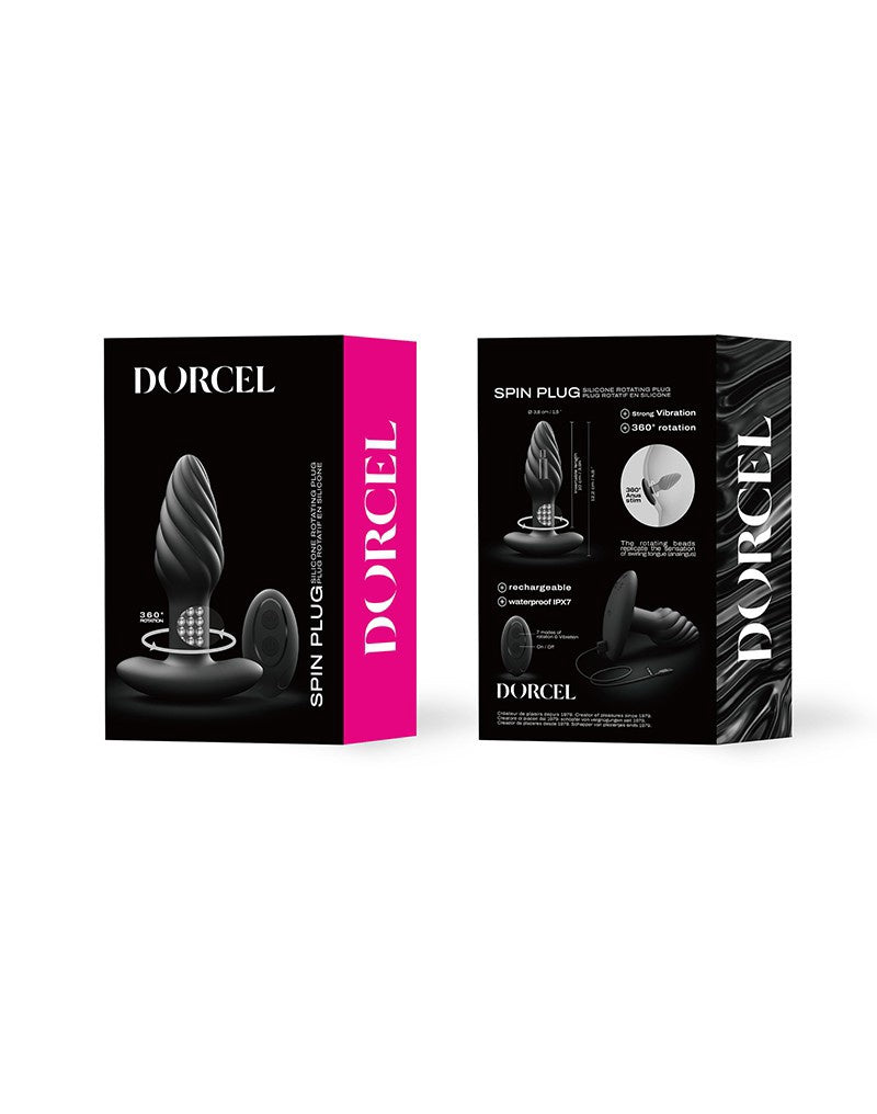Dorcel Spin Plug Zwart