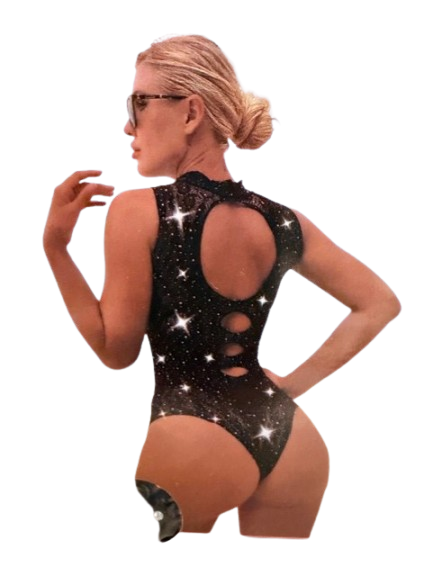 Vivi Dessous Sparkle Black Body