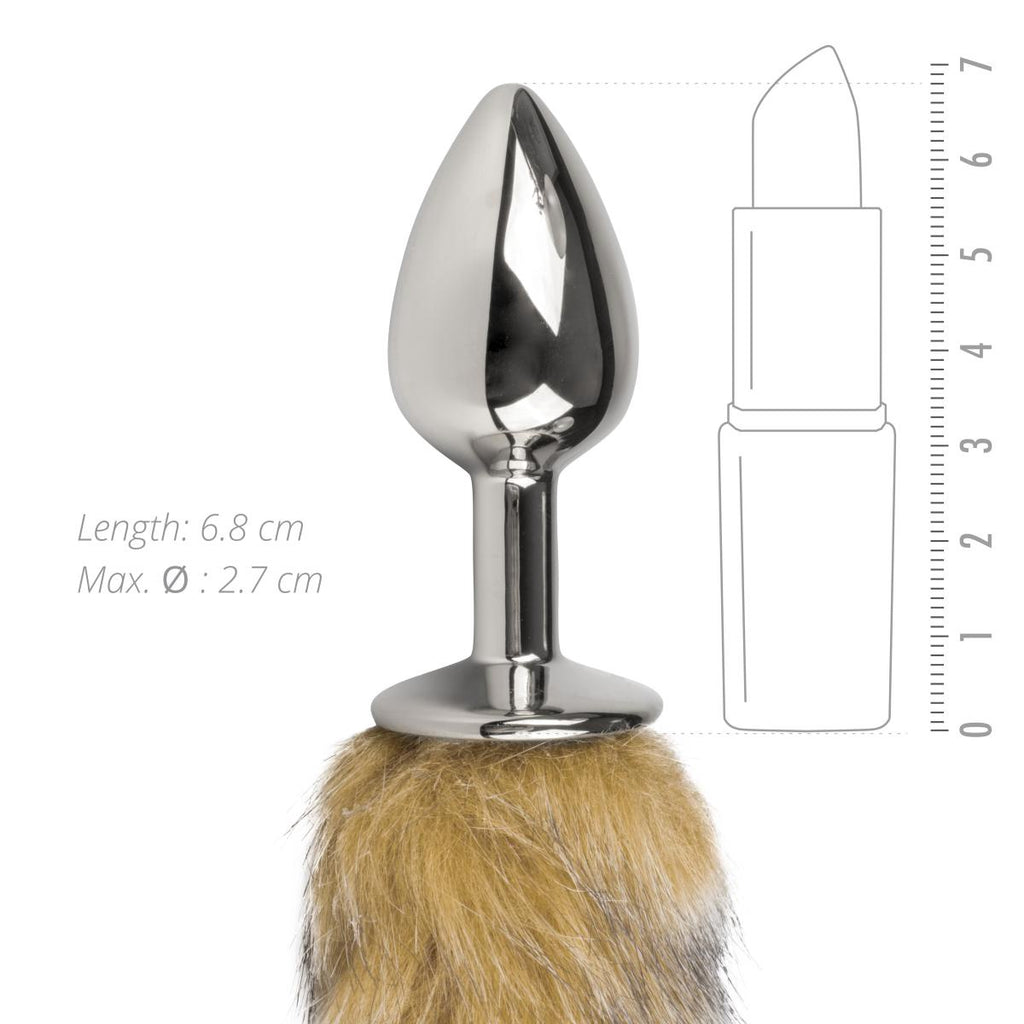 Easytoys Fetish - Buttplug – Bruine Vossenstaart