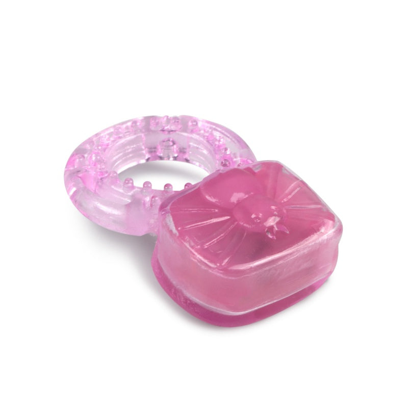 Rekbare Vibrerende Cockring - Roze