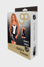 GP DATEX MAID'S DRESS BLACK/WHITE