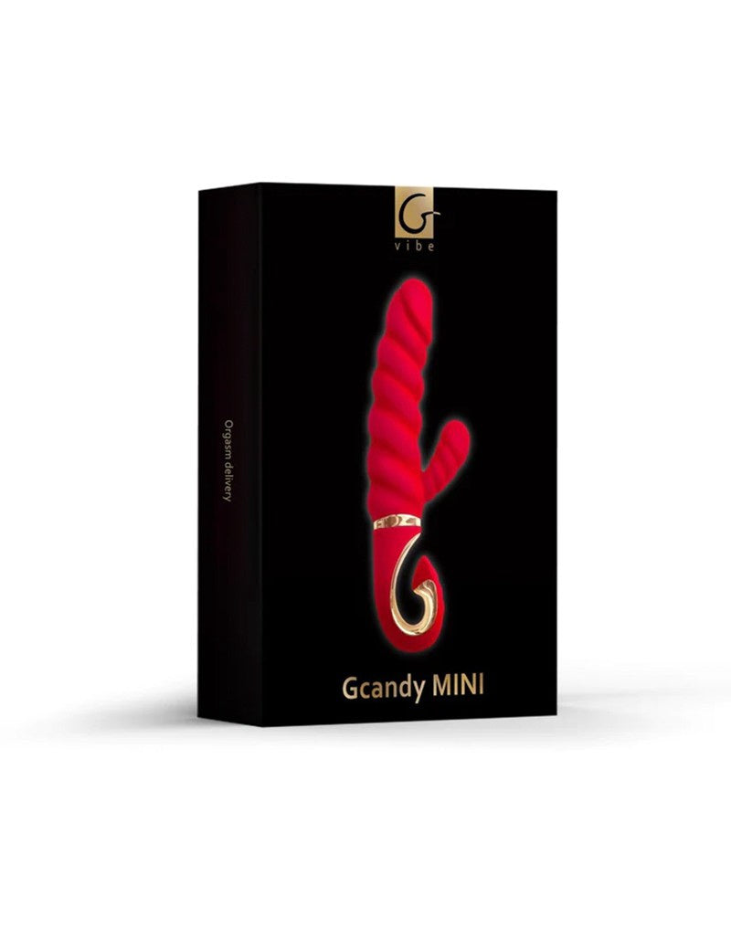 GVIBE GCANDY MINI GERIBBELDE RABBIT VIBRATOR ROOD