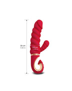 GVIBE GCANDY MINI GERIBBELDE RABBIT VIBRATOR ROOD