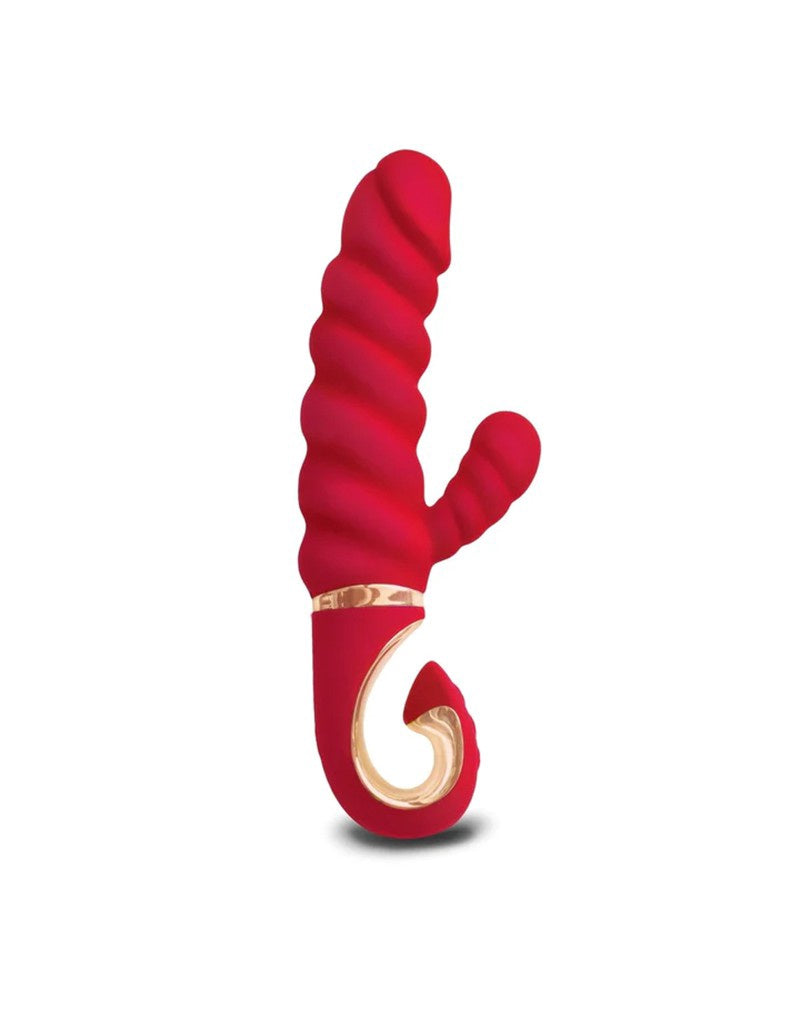 GVIBE GCANDY MINI GERIBBELDE RABBIT VIBRATOR ROOD