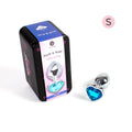 BLUE HEART METAL BUTT PLUG