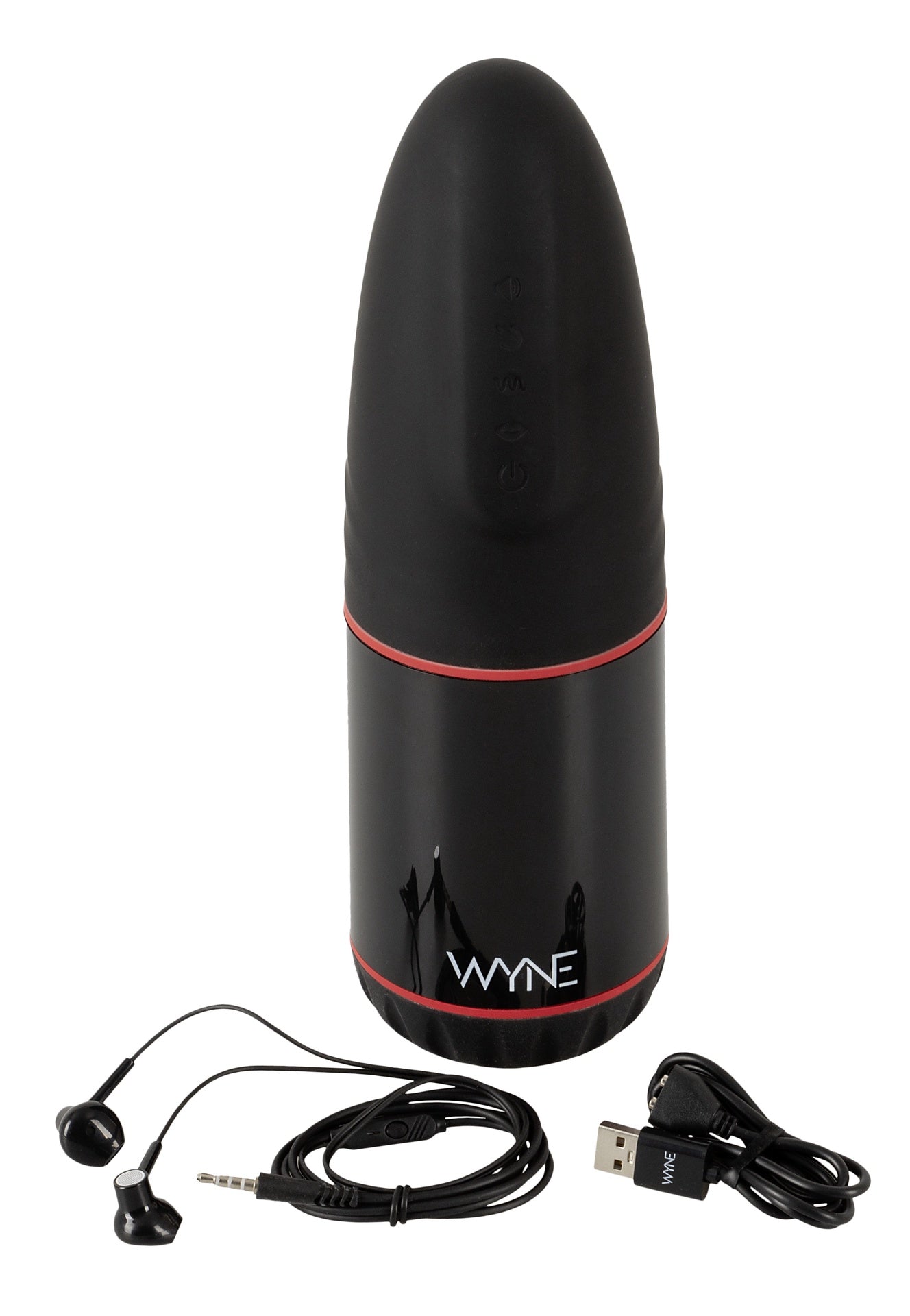 Wyne Vibrerende Masturbator Met Geluid No02