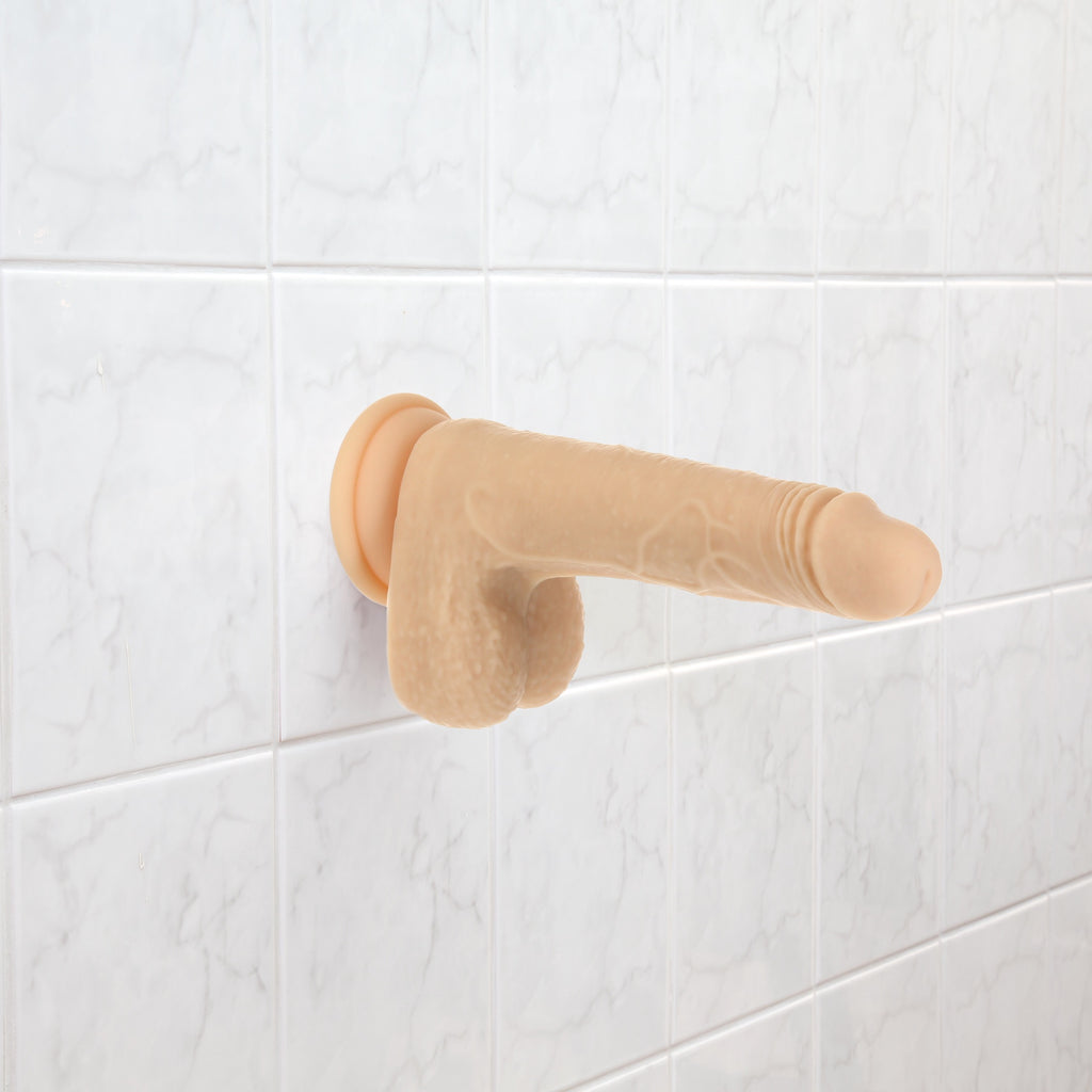 Naked Addiction 7"Roterende&Vibrerende Dildo