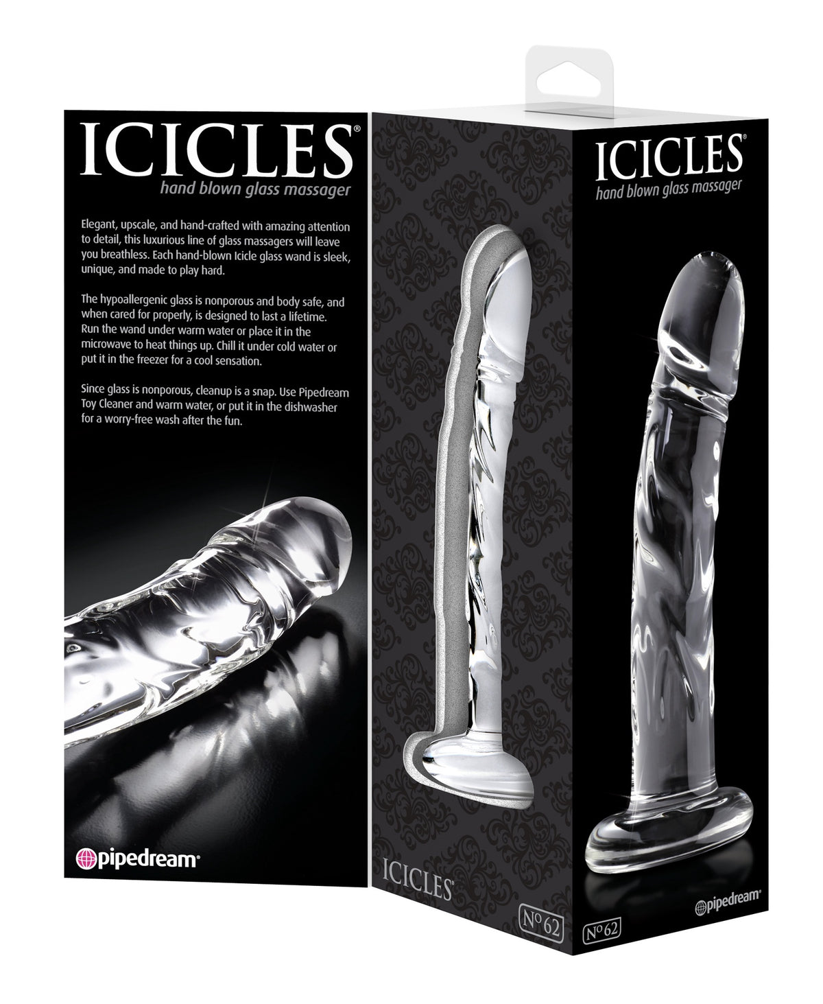 Icicles Glass Dildo No62