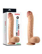 KING SIZED LEGENDARY REALISTIC DILDO 12"