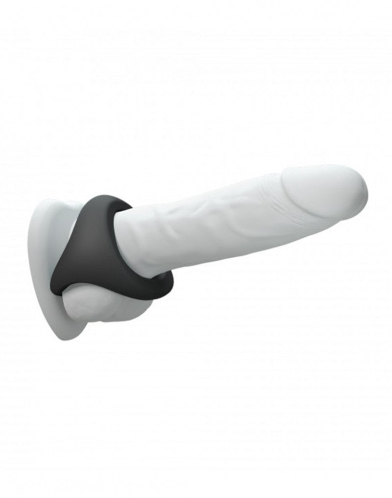 LOVE TO LOVE FLUX RING COCK RING ZWART