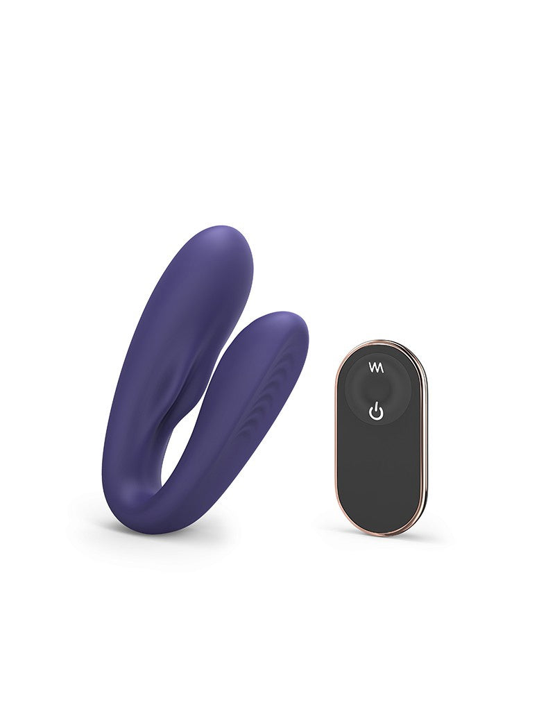 MATCH UP KOPPELVIBRATOR MET AFSTANDSBEDIENING INDIGO