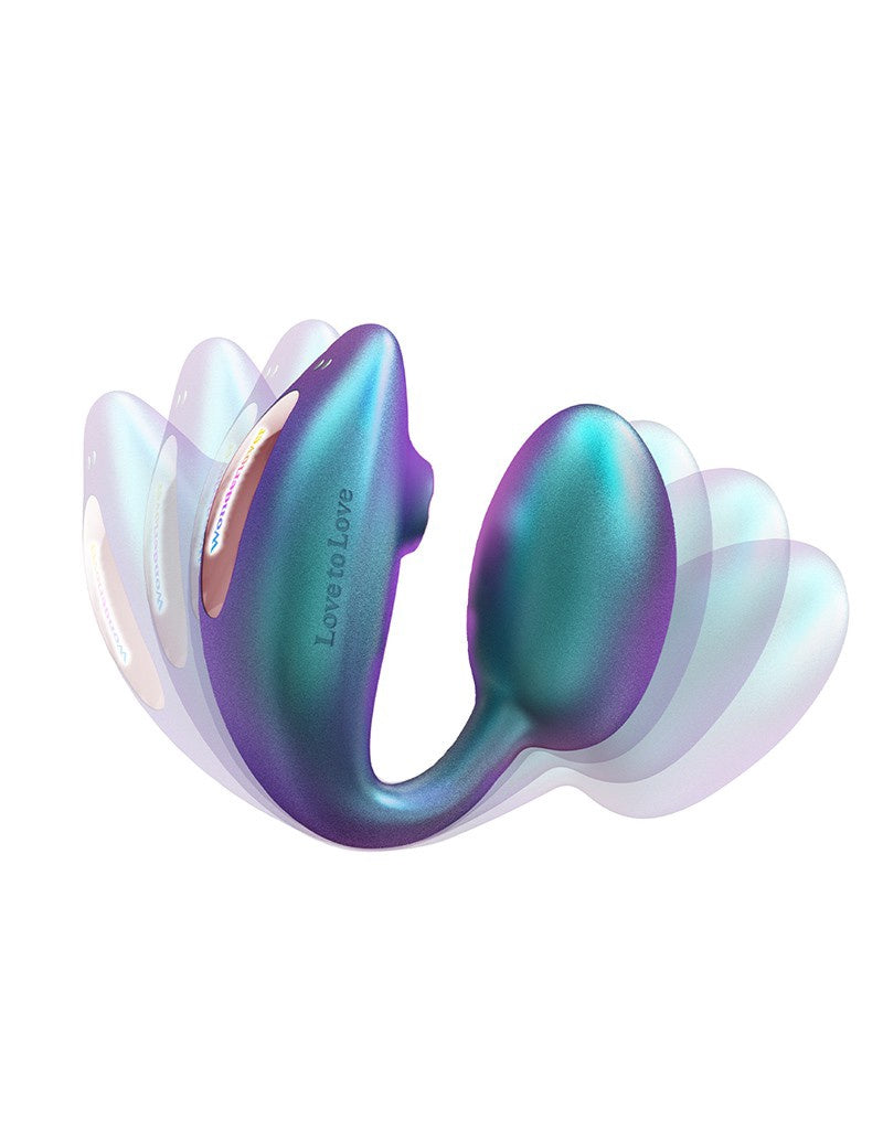 LOVE TO LOVE WONDERLOVER CLITORISVIBRATOR TURQUOISE