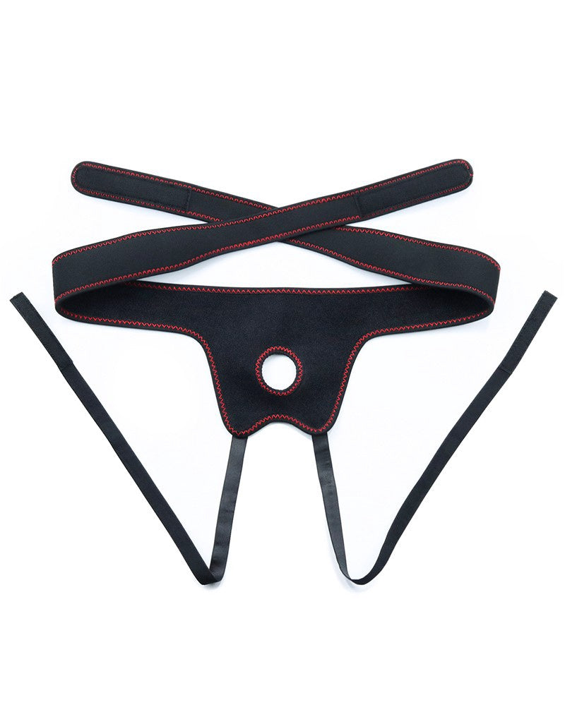 LOVETOY EASY STRAP-ON SET WITH 21,5 CM DILDO