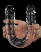 FLAWLESS CLEAR DOUBLE DILDO 30 CM