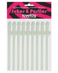 LOVE TOY - GLOW IN THE DARK RIETJES - SET VAN 9