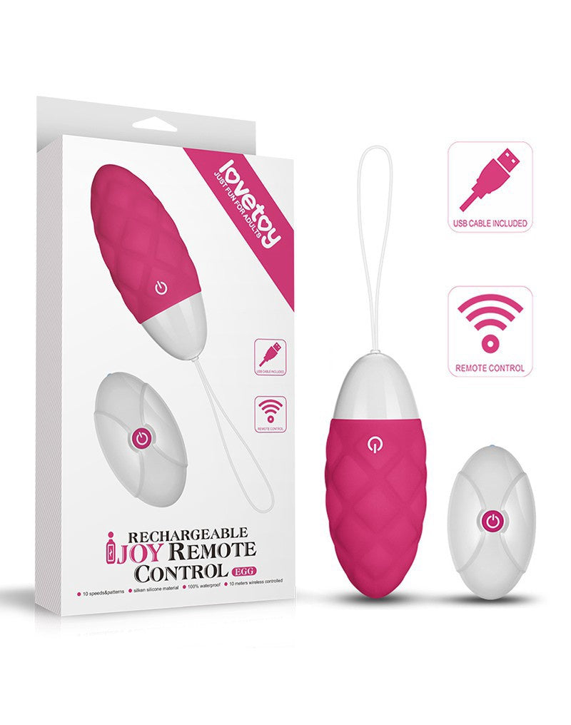 LOVETOY  IJOY 1 VIBREREND EI MET AFSTANDBEDIENING