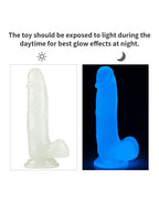 LUMINO PLAY DILDO 26 CM GLOW IN THE DARK