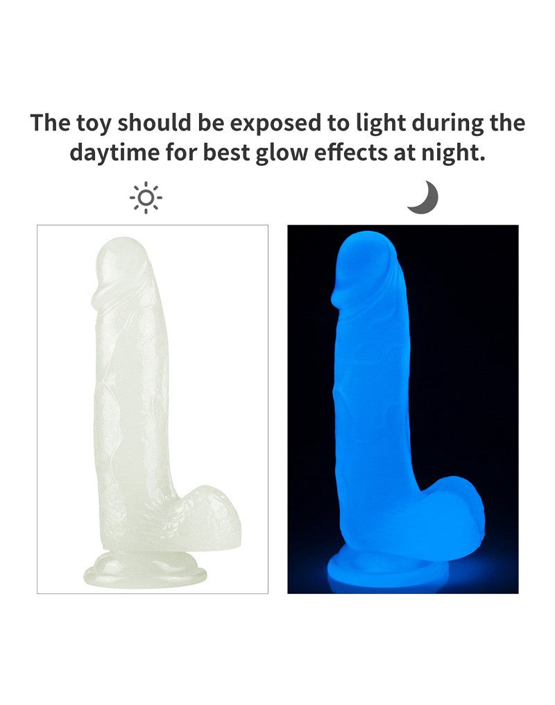 LUMINO PLAY DILDO 26 CM GLOW IN THE DARK